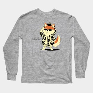 Urban Chic Shiba: Style Unleashed VII Long Sleeve T-Shirt